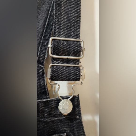 NEWT!! Madewell Black Denim Bib Overalls - Picture 4 of 5